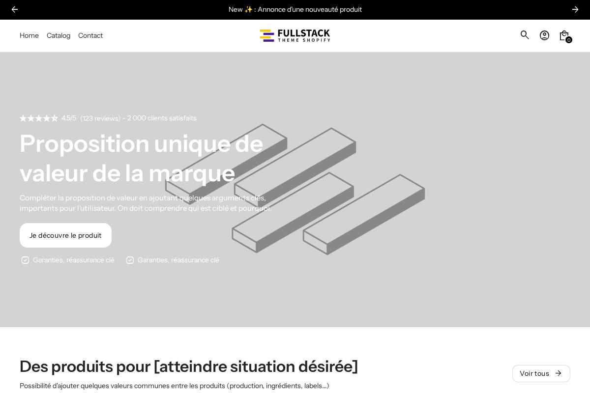 suspension-tendance.com homepage screenshot
