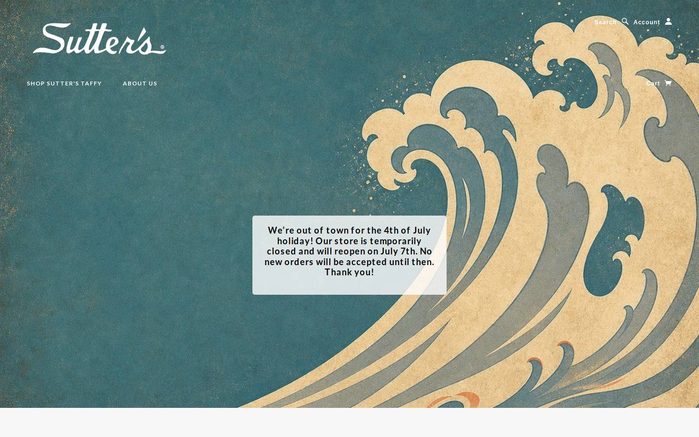 sutterstaffy.com homepage screenshot