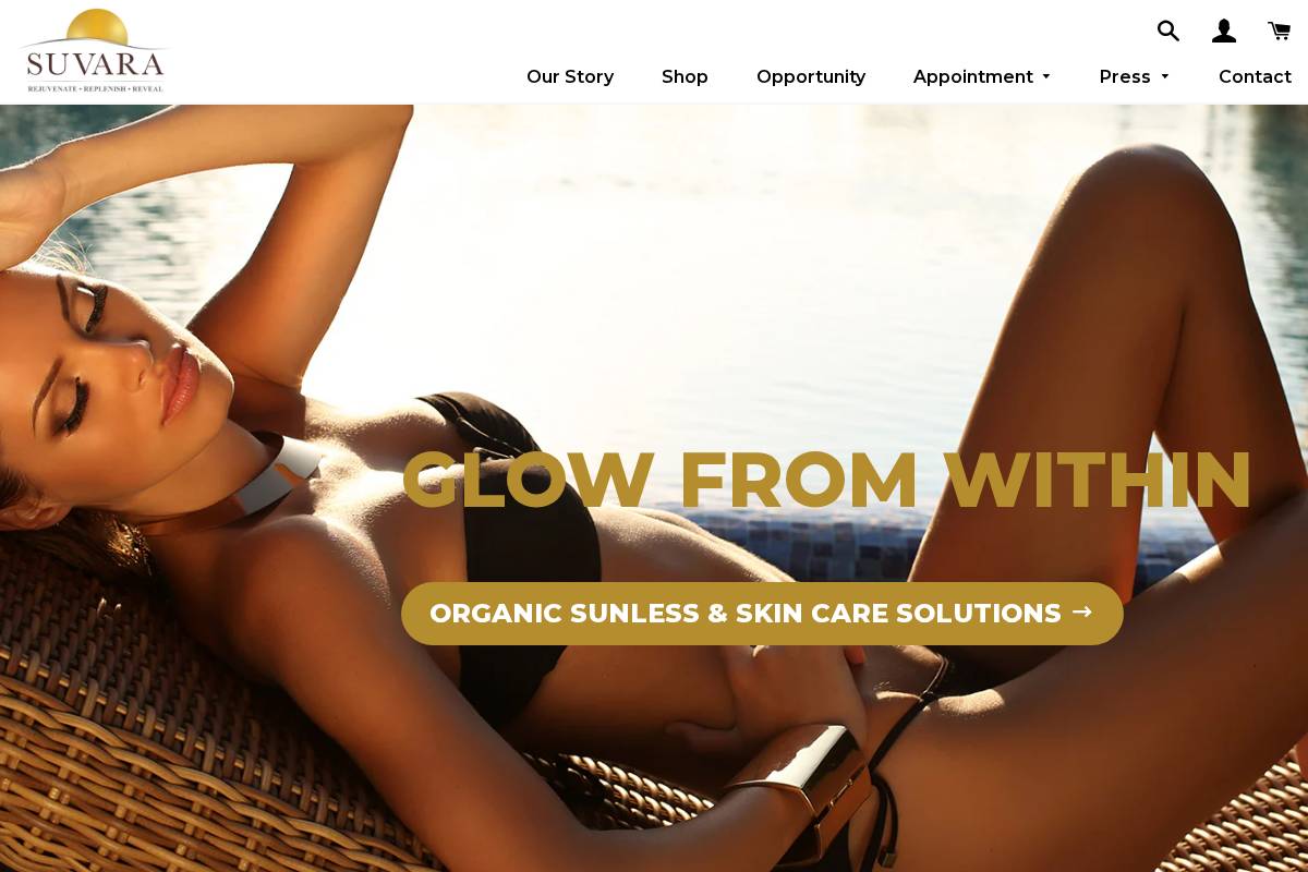 suvaraworld.com homepage screenshot