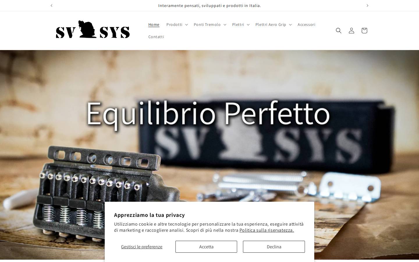 sv-sys.com homepage screenshot