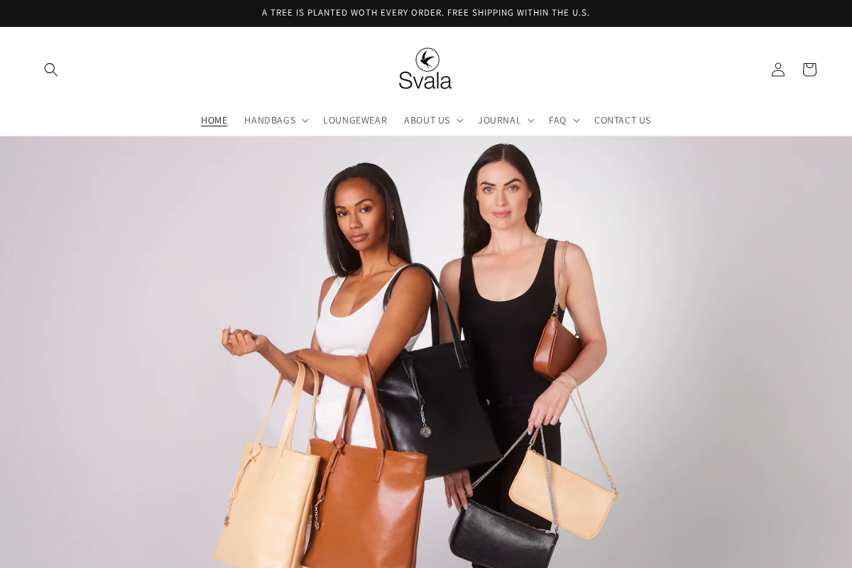 svala.co homepage screenshot