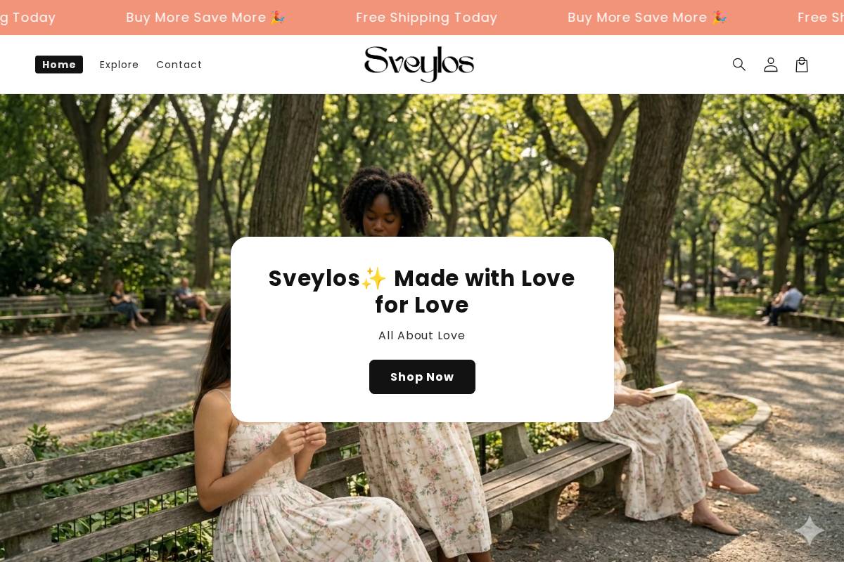 sveylos.com homepage screenshot