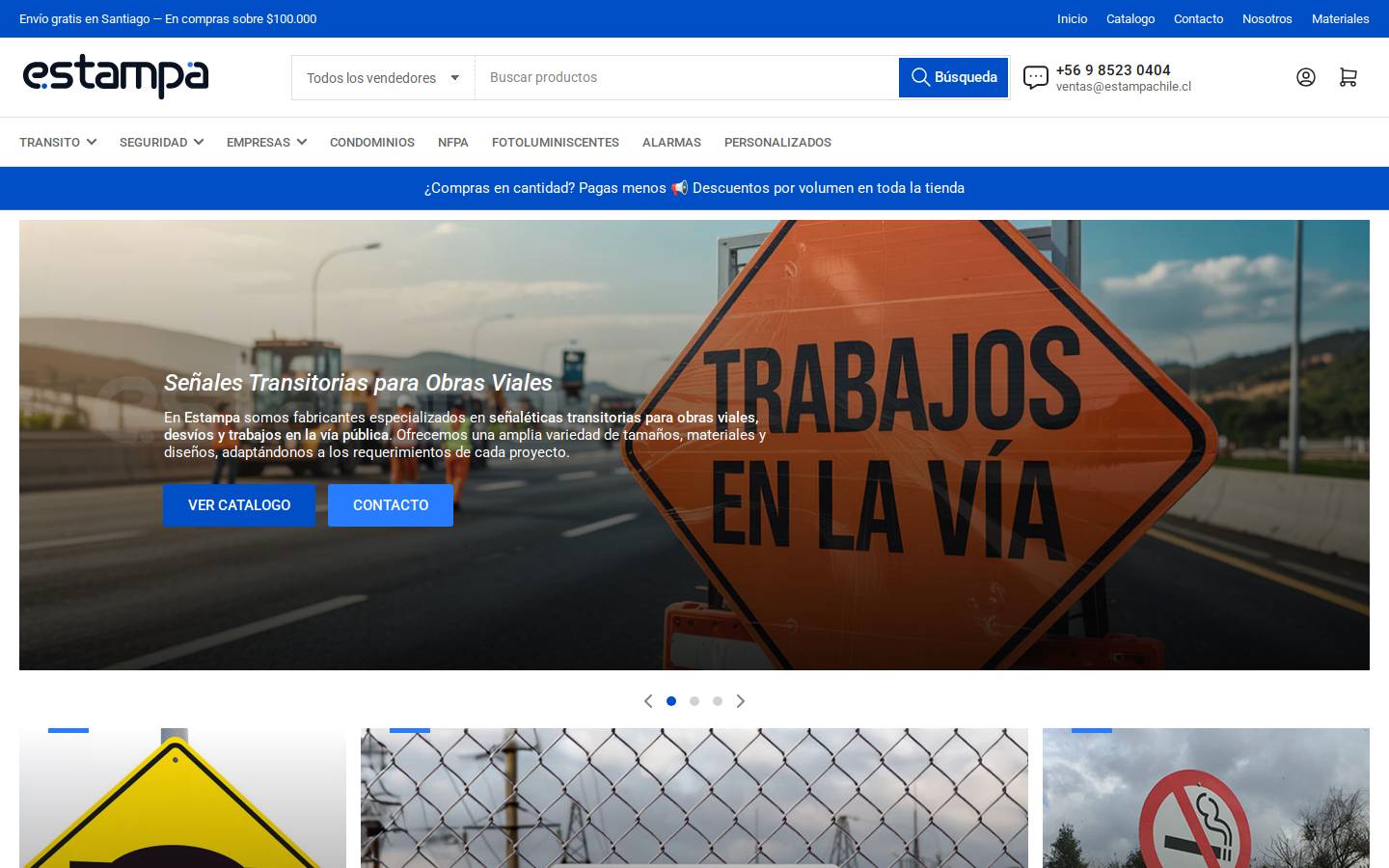 svial.cl homepage screenshot