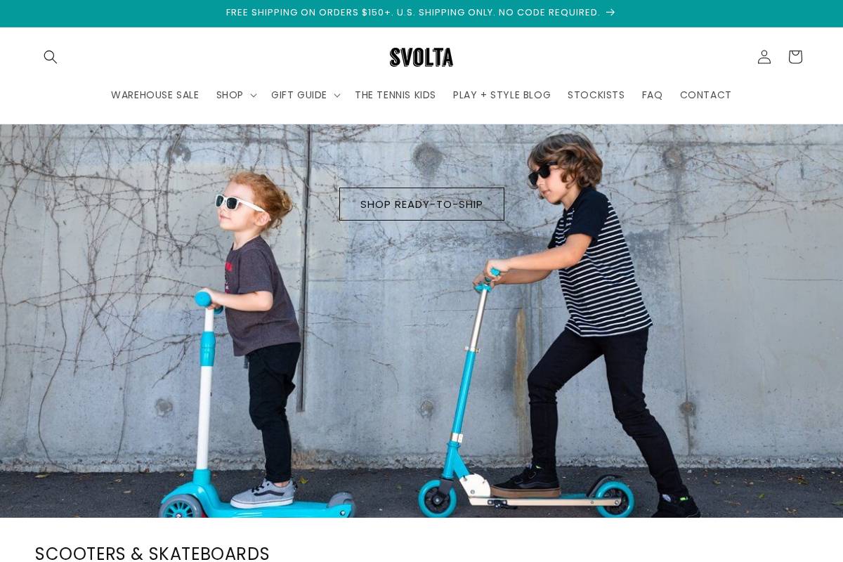 svoltaride.com homepage screenshot