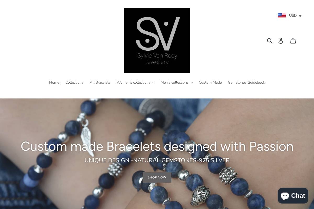 svr-jewellery.com homepage screenshot
