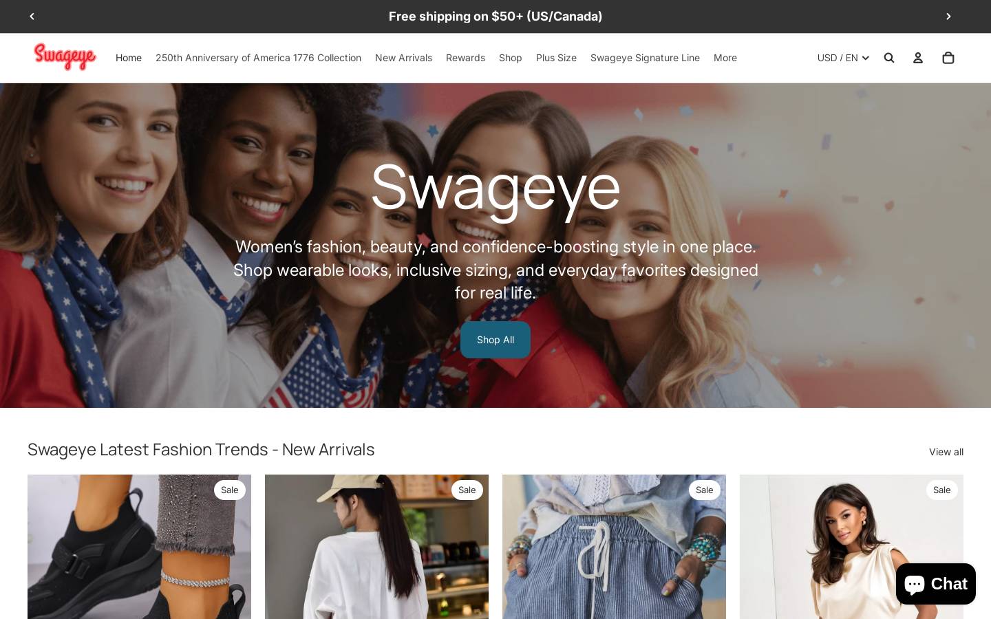 swageye.com homepage screenshot