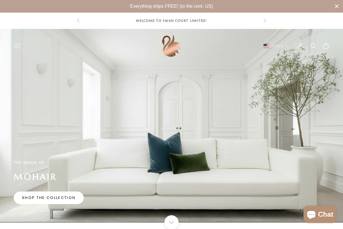 swancourtlimited.com homepage screenshot