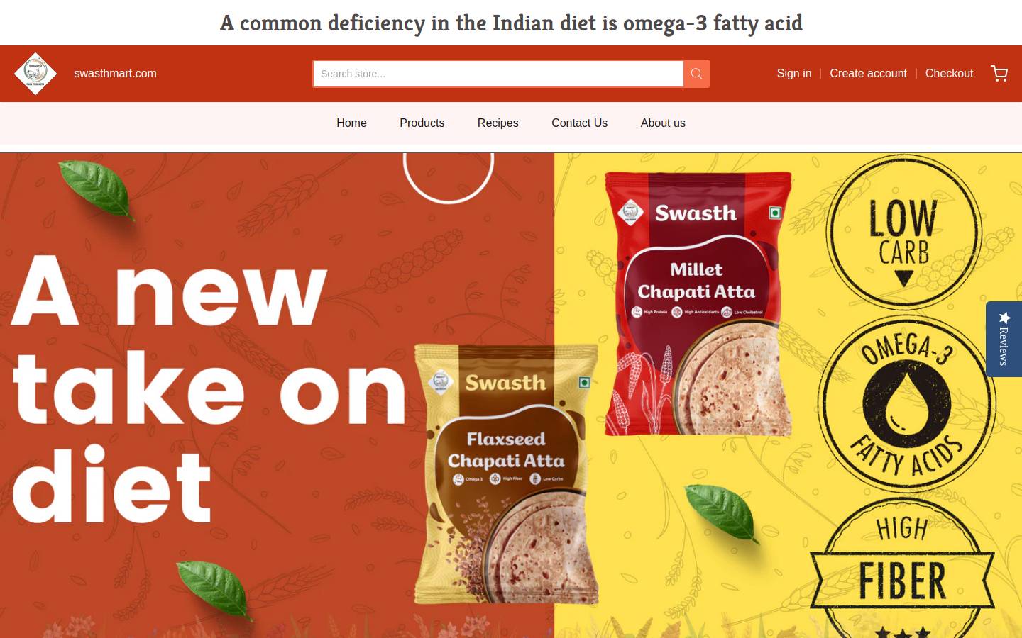 swasthmart.com homepage screenshot