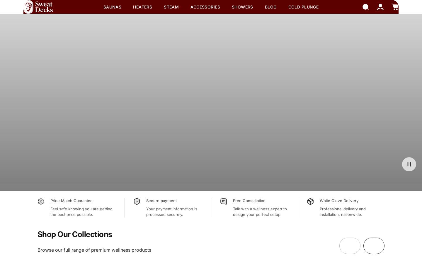 sweatdecks.com homepage screenshot