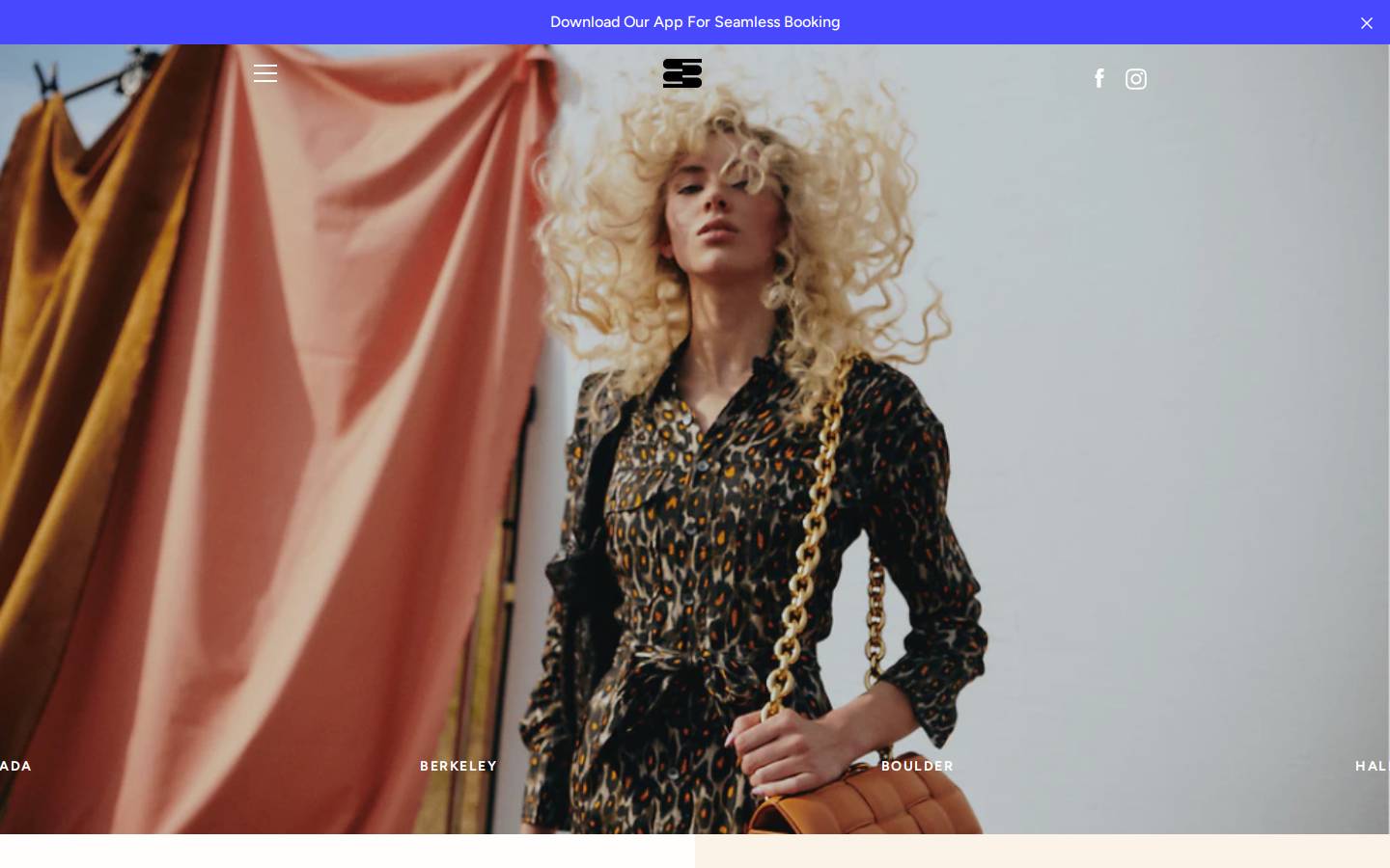 sweepbalayagebar.com homepage screenshot
