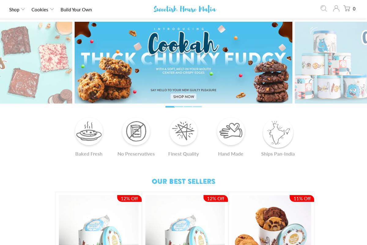 sweetishhousemafia.com homepage screenshot