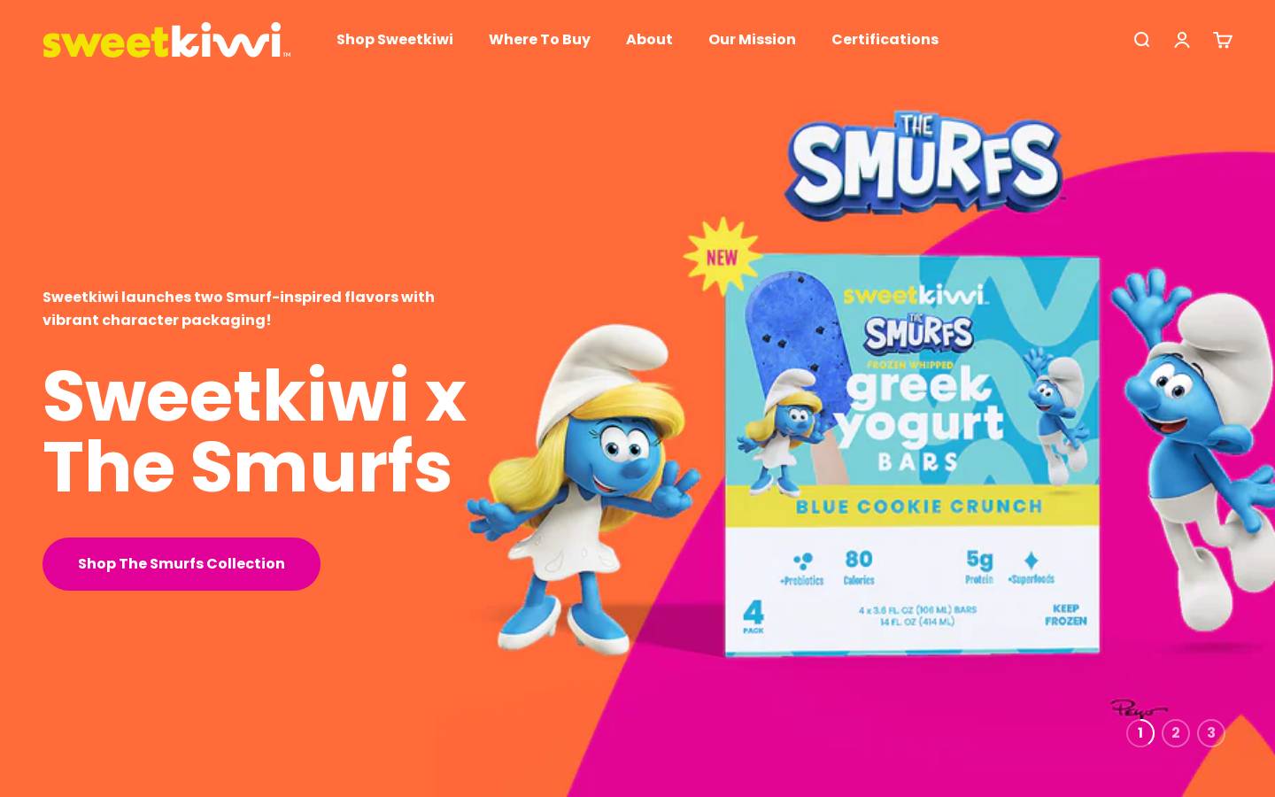 sweetkiwi.com homepage screenshot