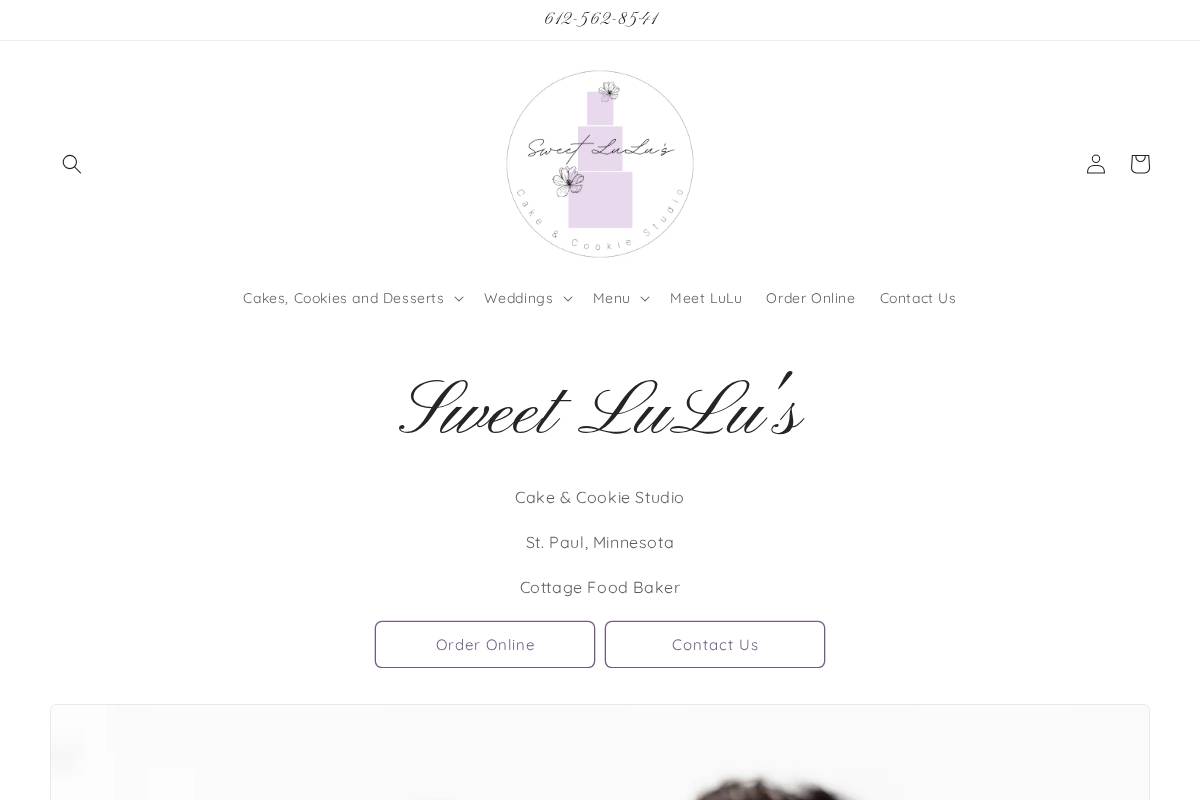 sweetlulus.net homepage screenshot