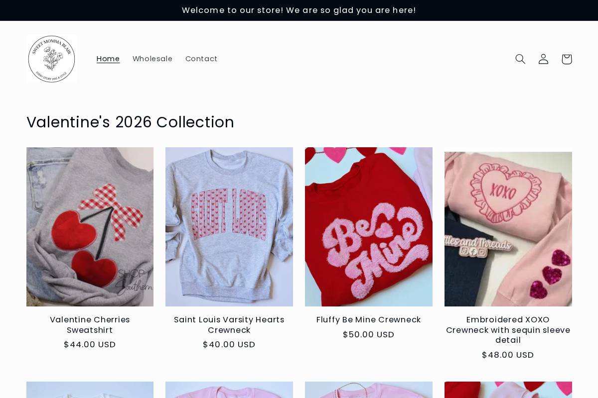 sweetmommablair.com homepage screenshot