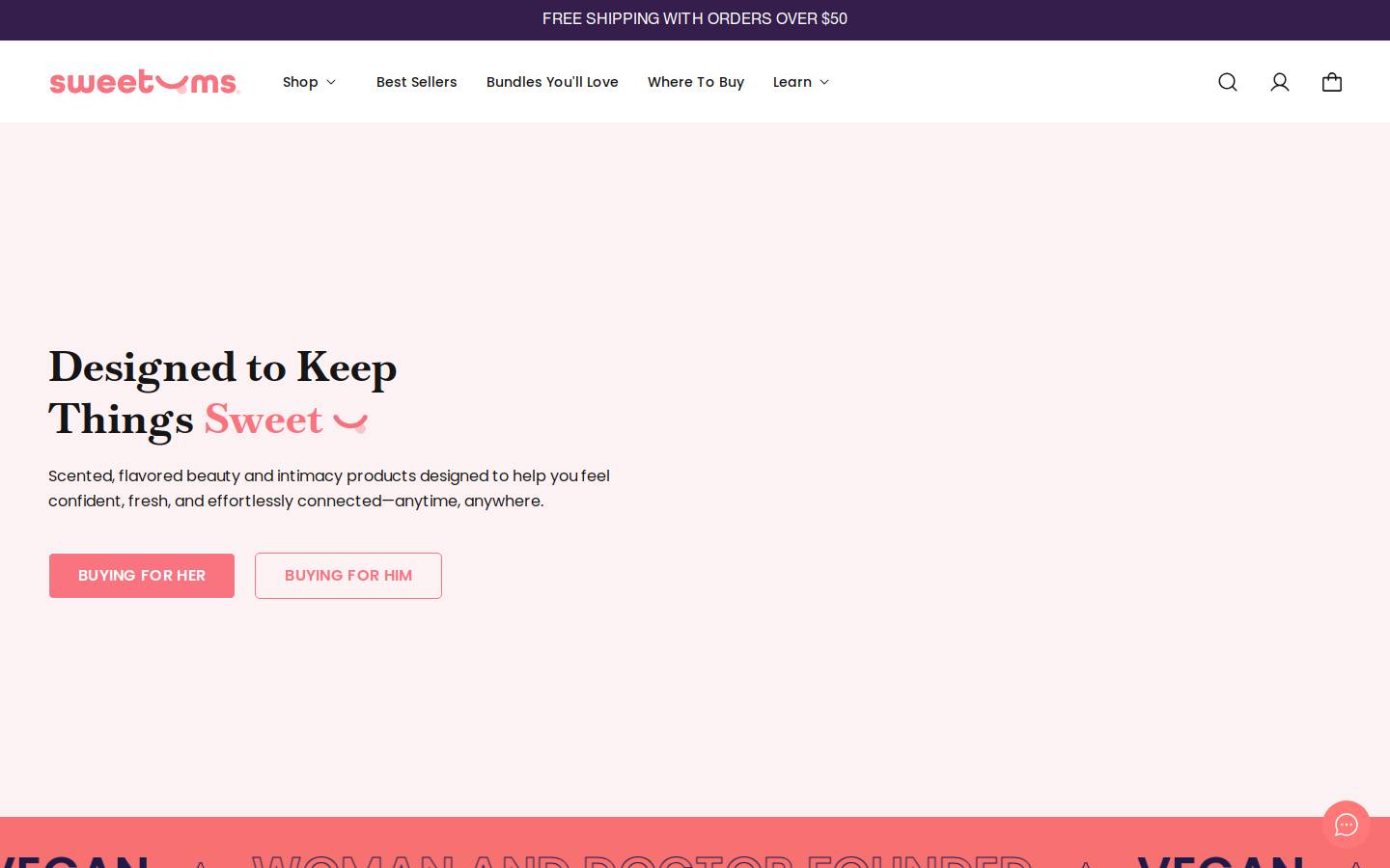 sweetumswipes.com homepage screenshot