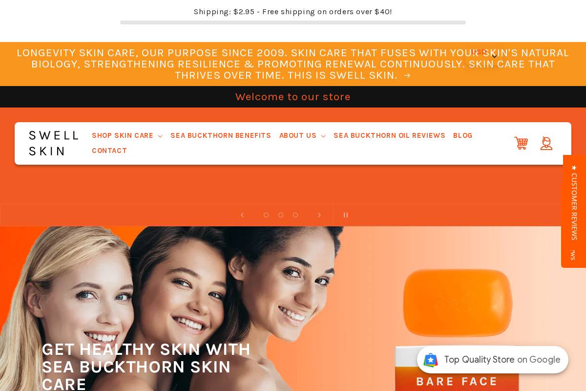 swellskin.net homepage screenshot