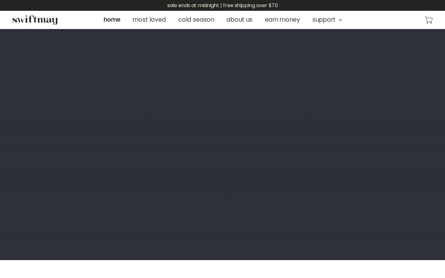 swiftmay.com homepage screenshot