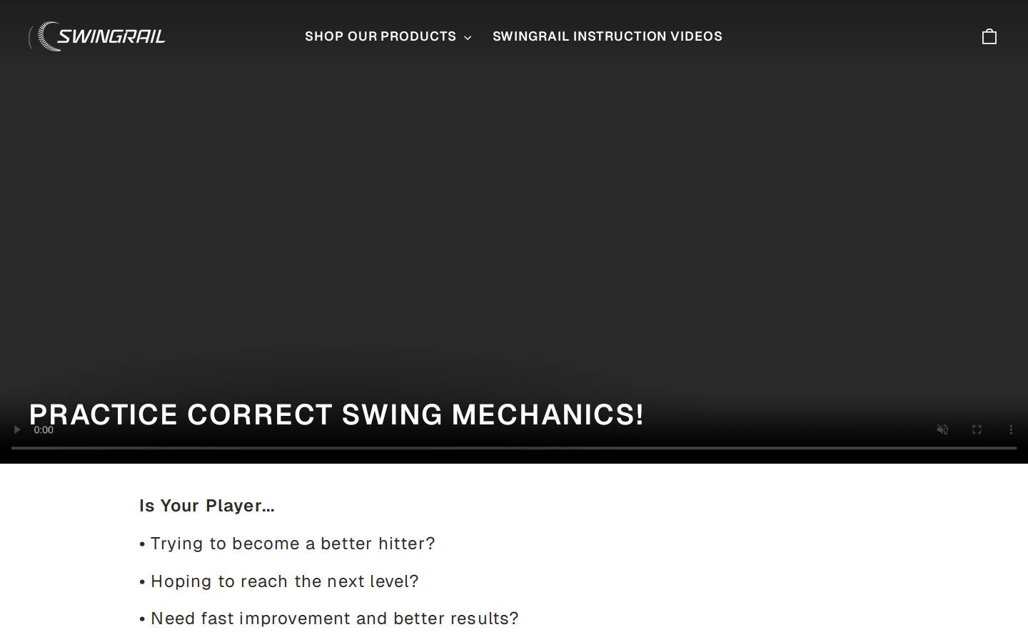 swingrail.com homepage screenshot
