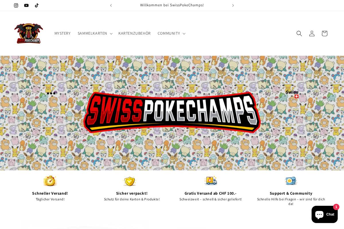 Swisspokechamps homepage screenshot