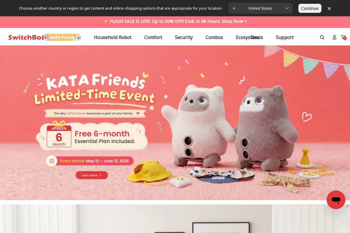 switch-bot.com homepage screenshot
