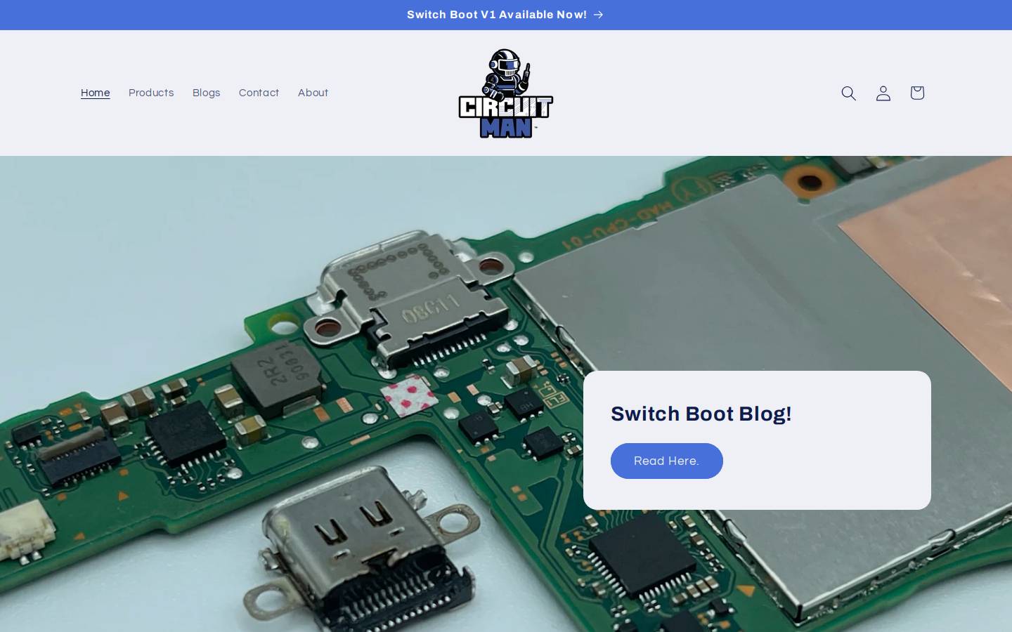 switchboot.com homepage screenshot