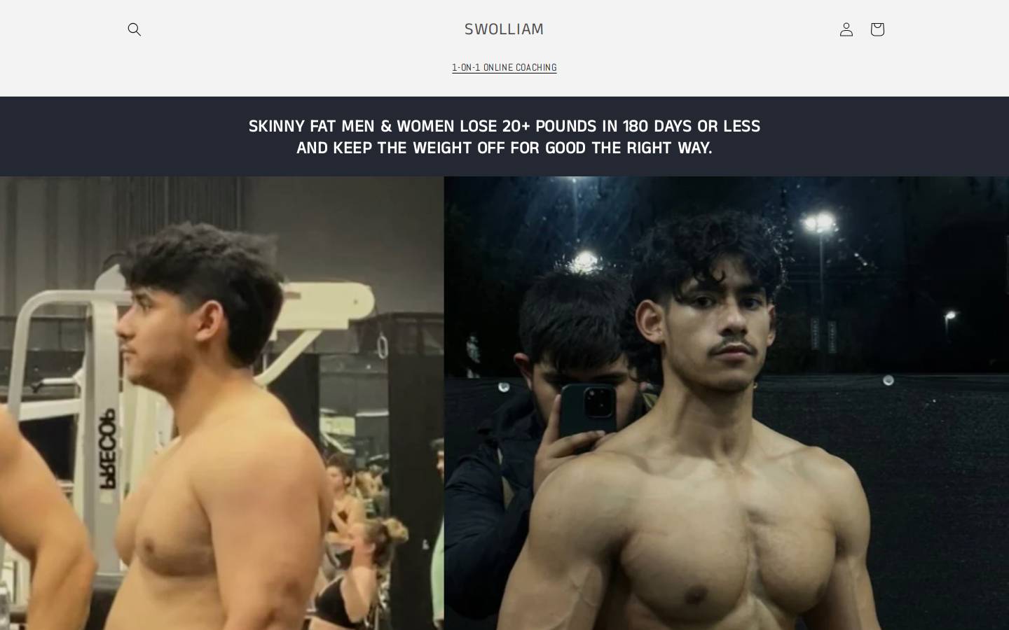 swolliam.com homepage screenshot