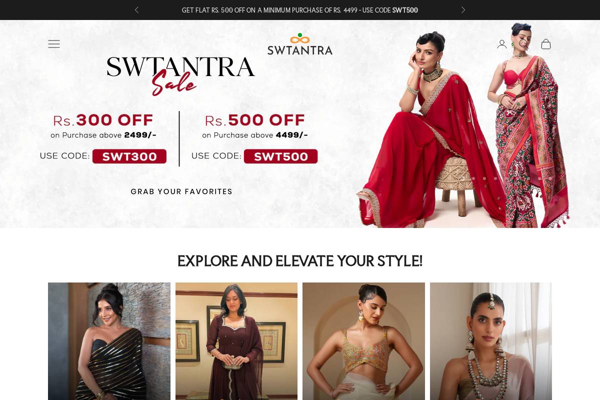 swtantra.com homepage screenshot