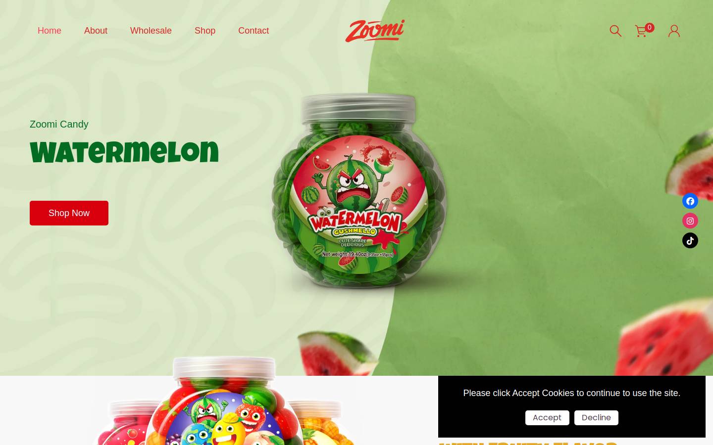 swwholesaleinc.com homepage screenshot