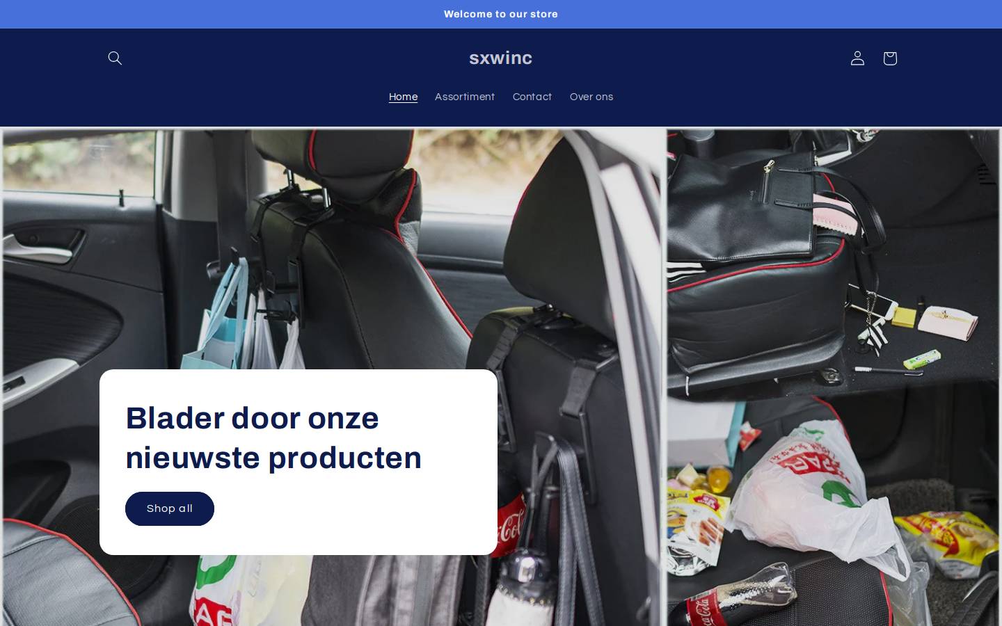 sxwinc.com homepage screenshot