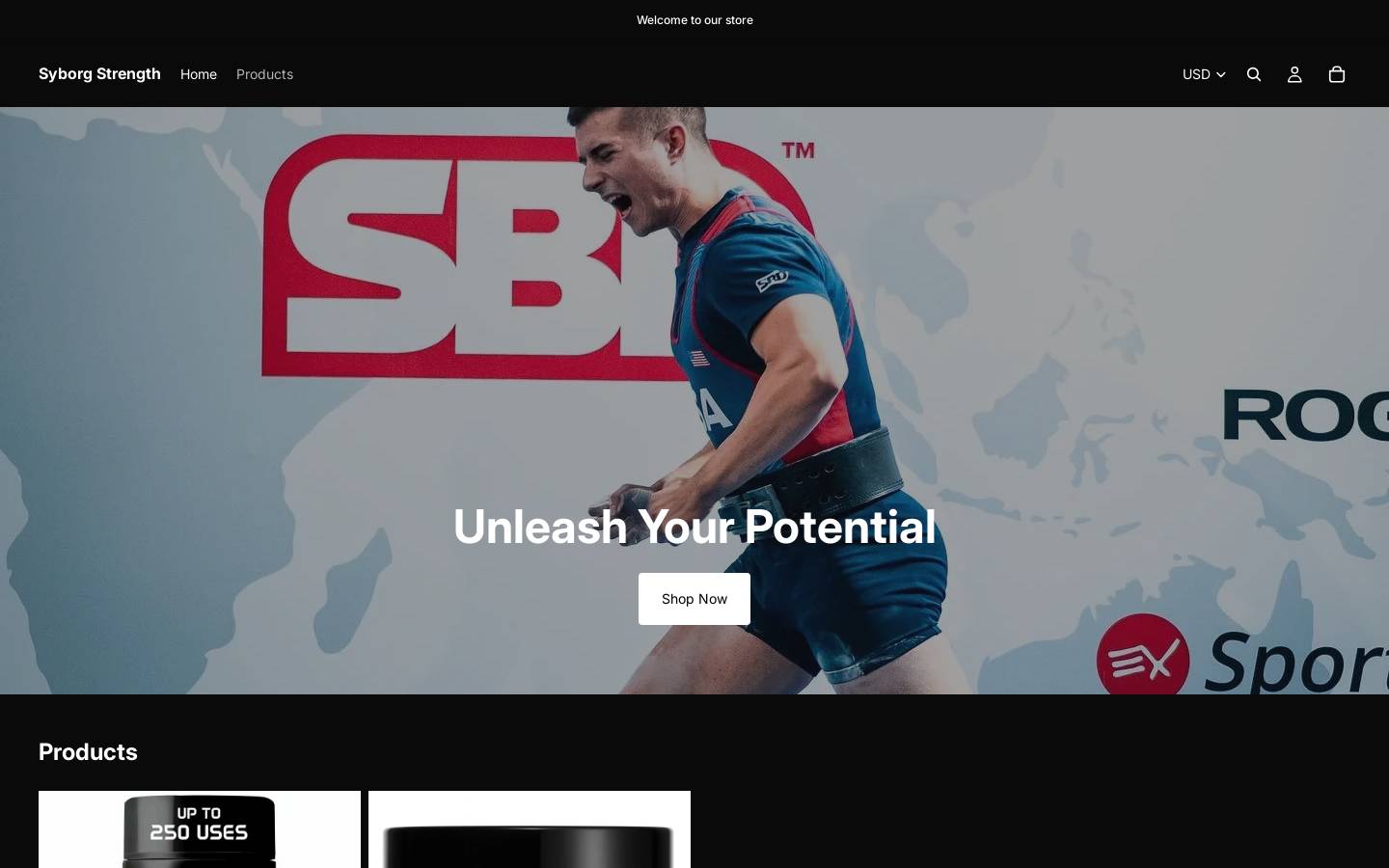 syborgsalts.com homepage screenshot