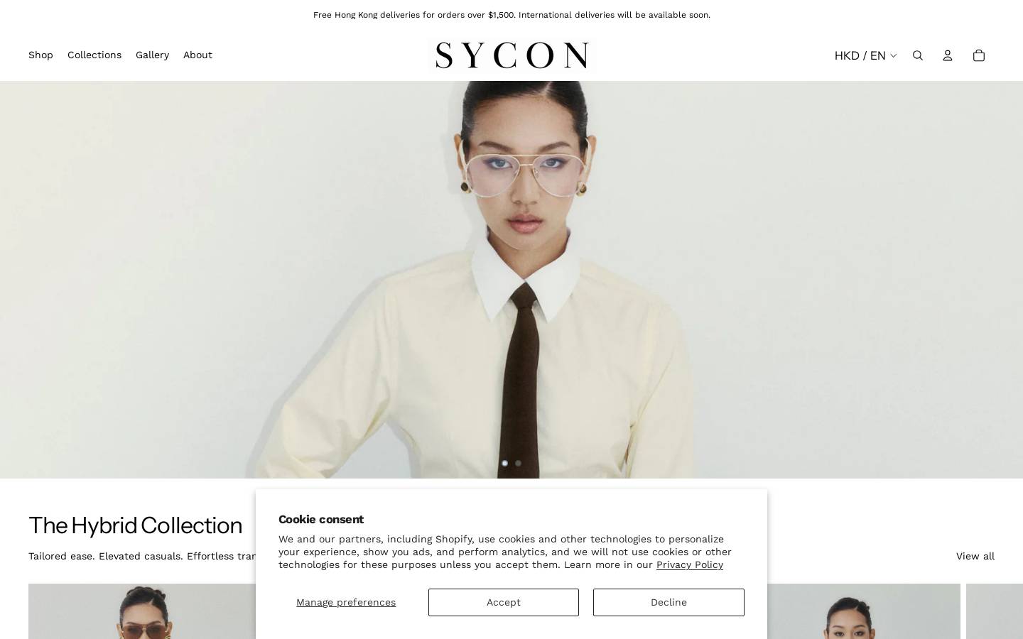 syc-on.com homepage screenshot