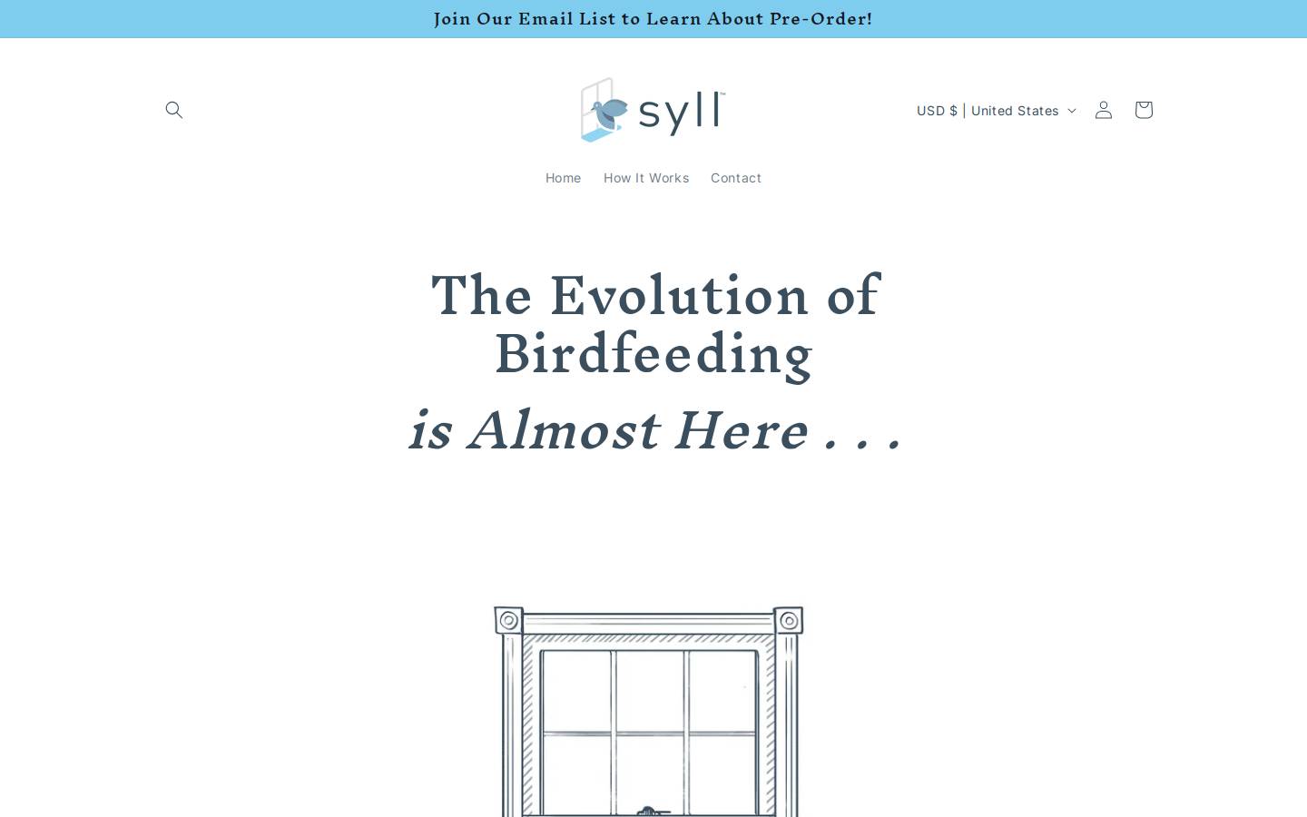 syllfeeders.com homepage screenshot