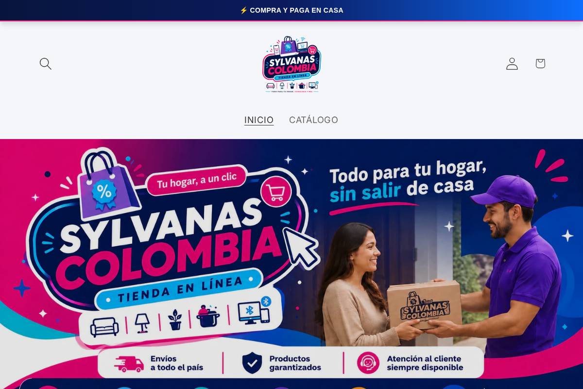 sylvanas.co homepage screenshot