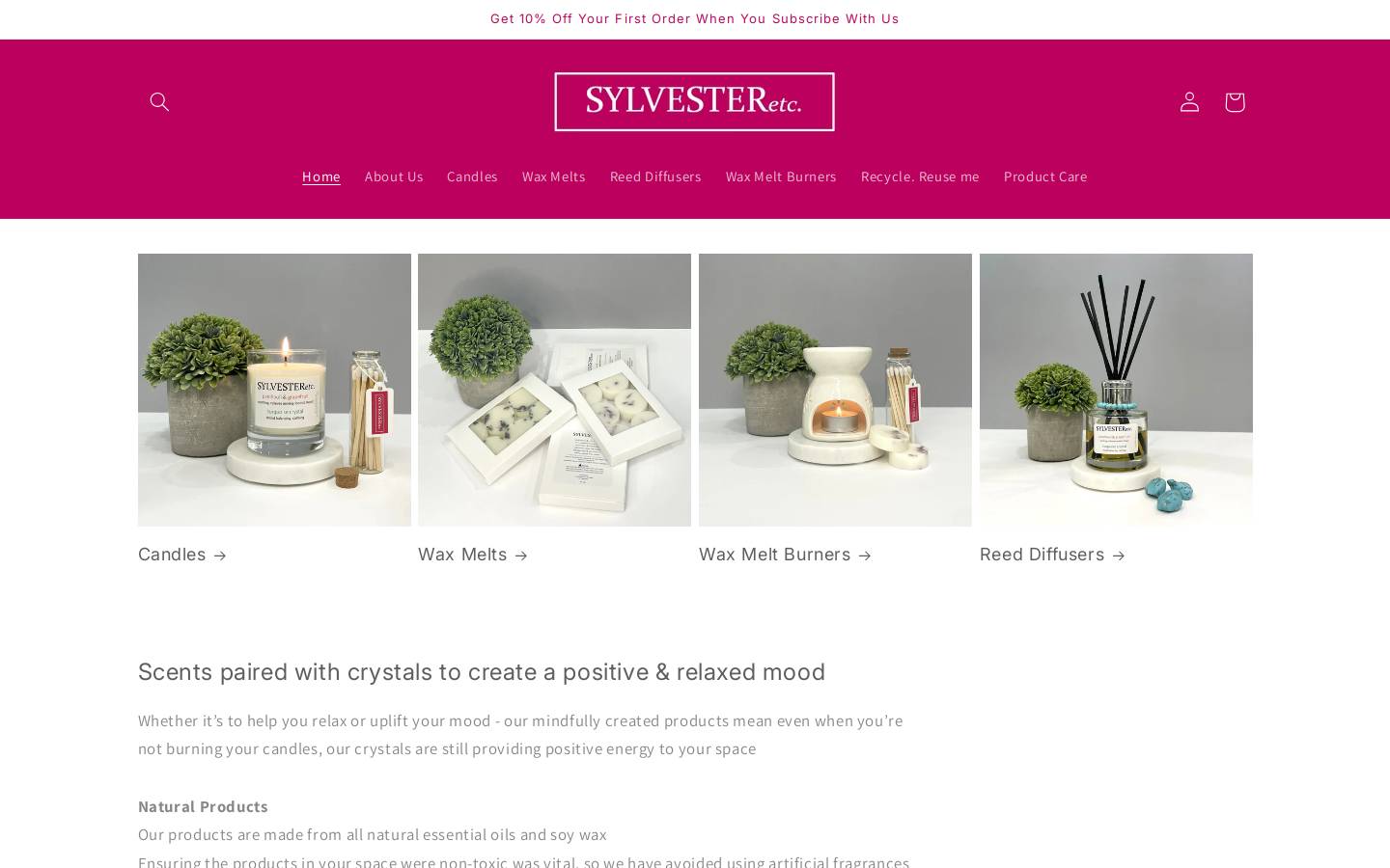 sylvesteretc.com homepage screenshot