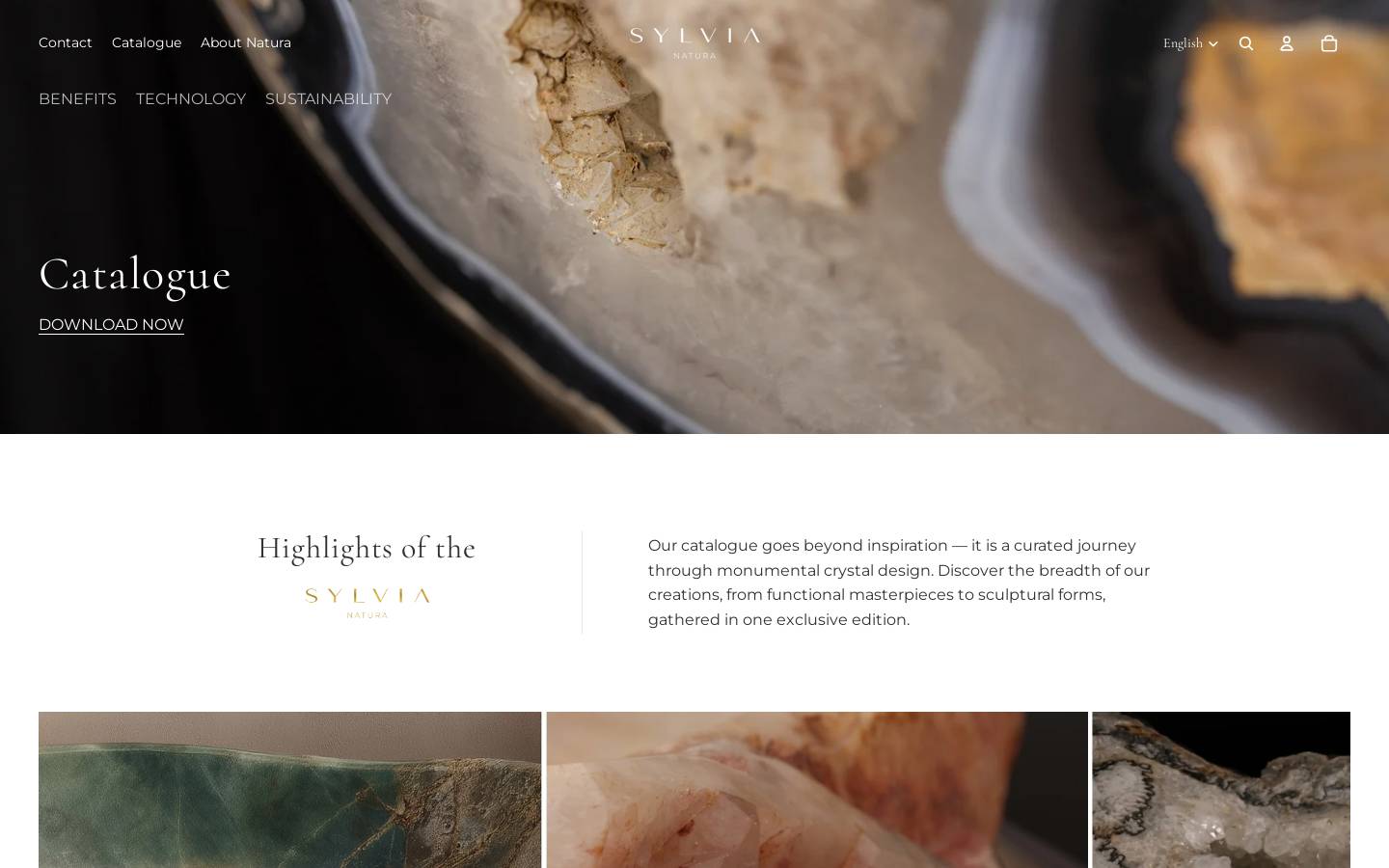 sylvianatura.design homepage screenshot