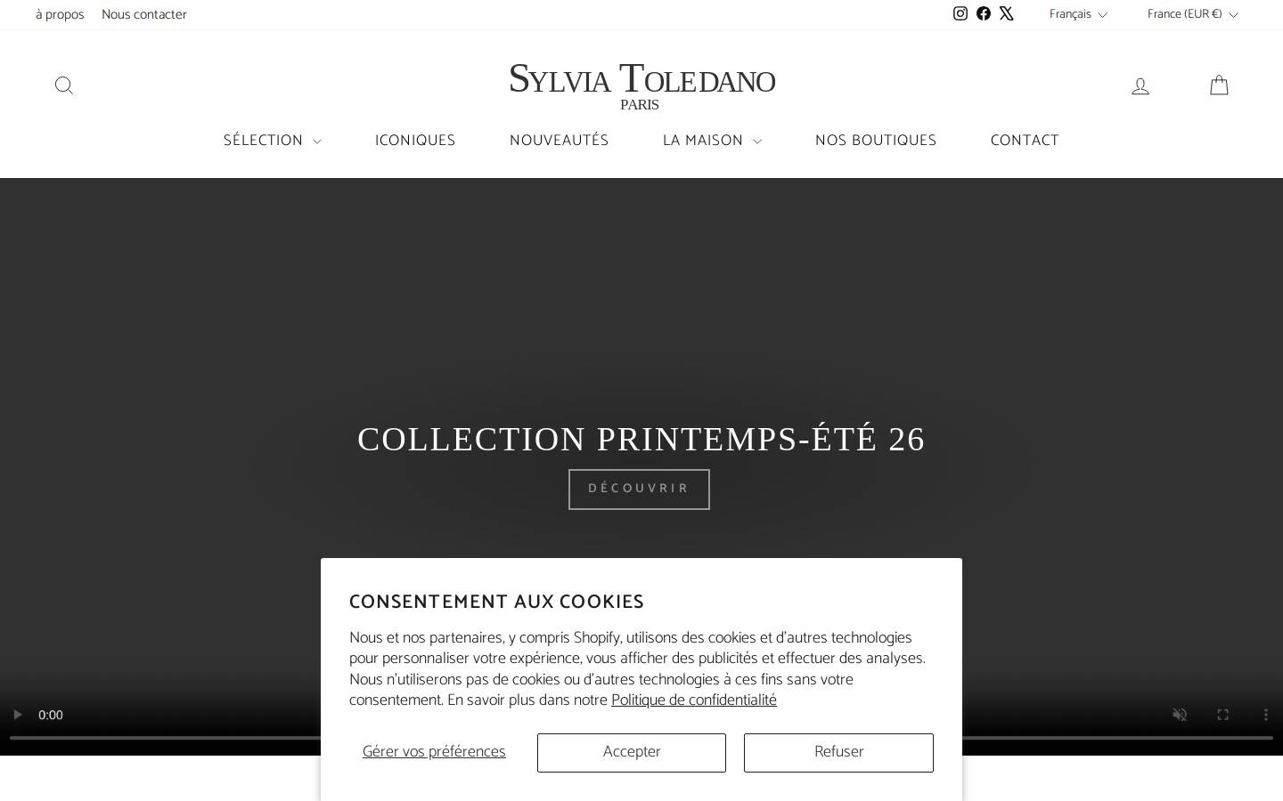 Sylviatoledano homepage screenshot