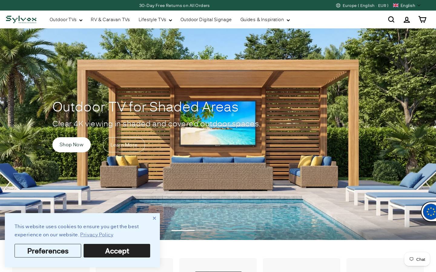Sylvox homepage screenshot