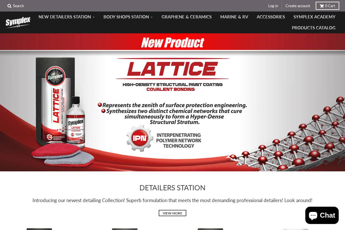 symplexusa.net homepage screenshot