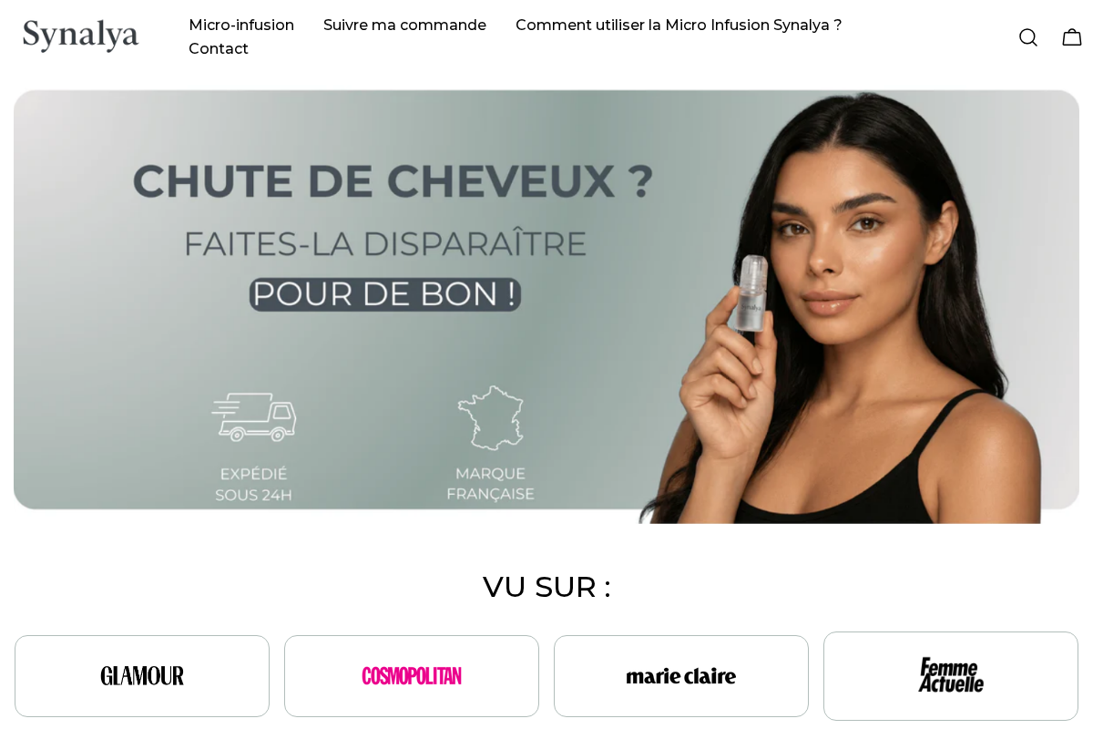 Synalya homepage screenshot