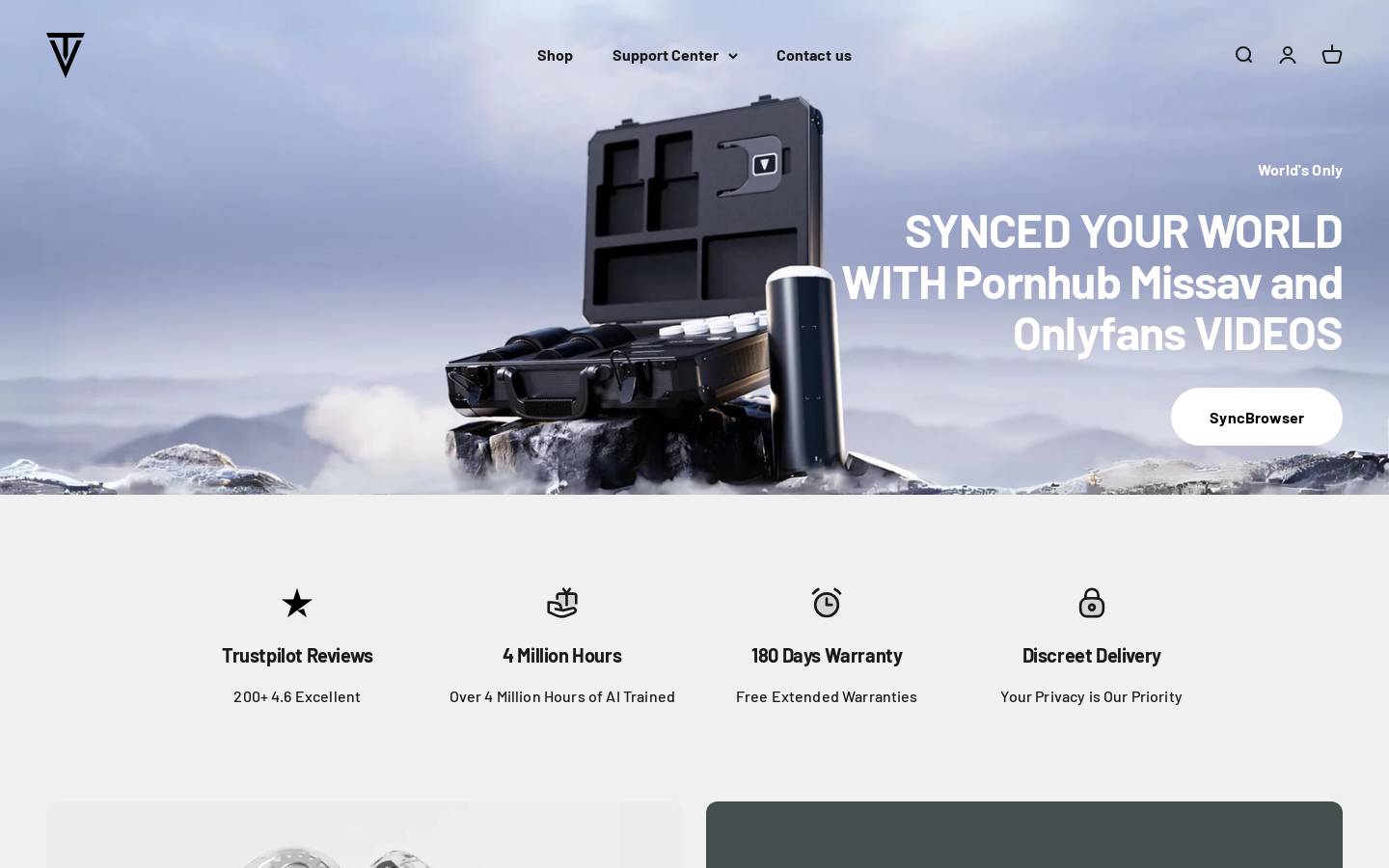 VALOR&TOUGHNESS homepage screenshot