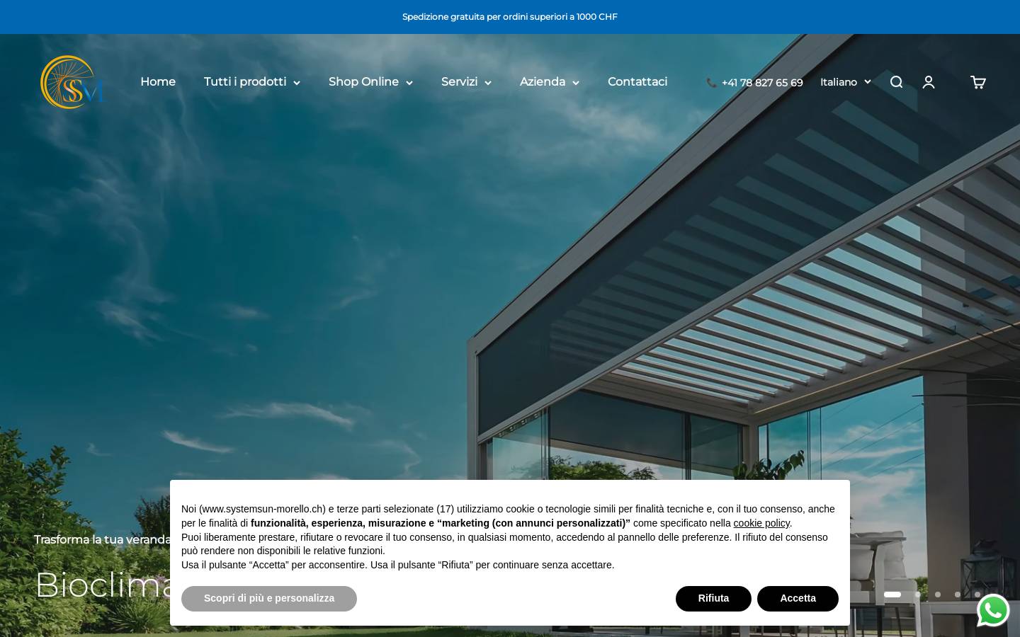 systemsun-morello.ch homepage screenshot