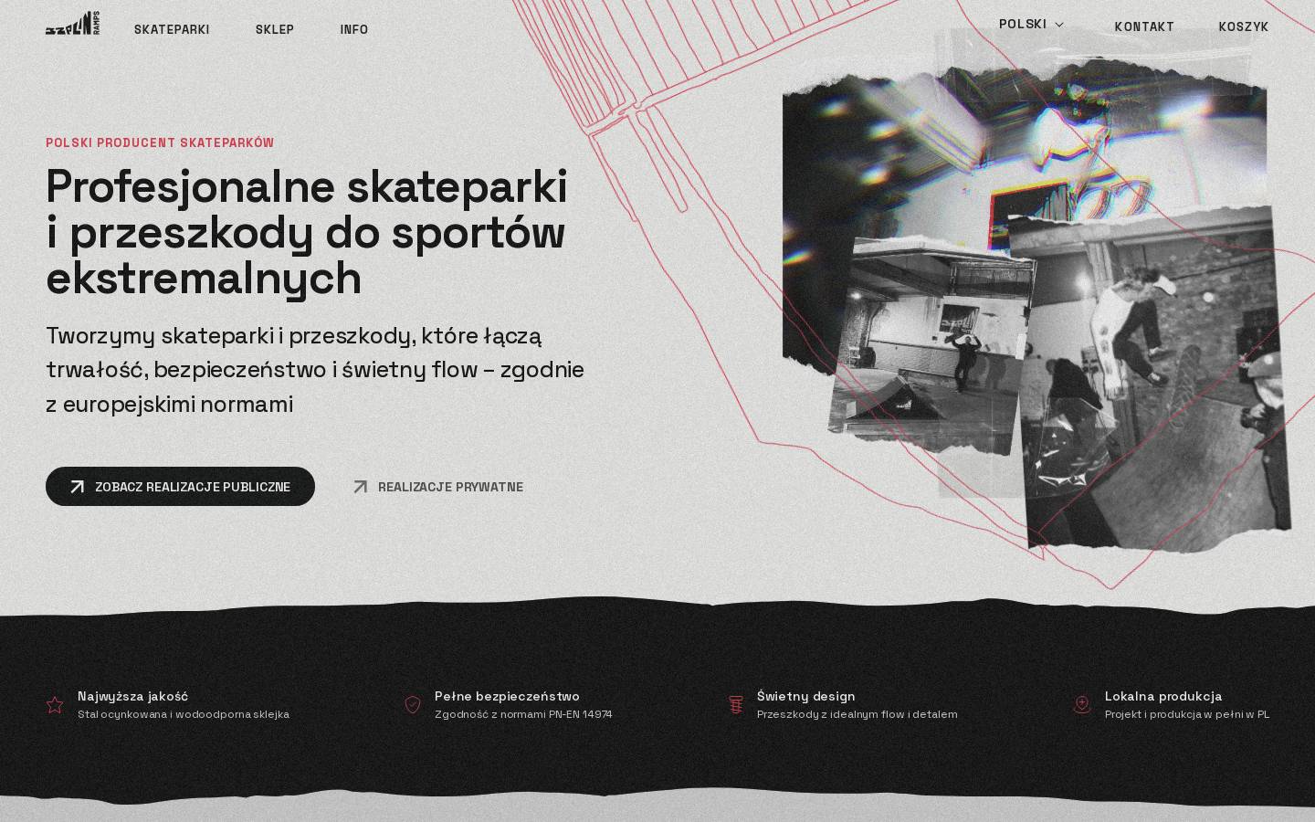 szplinramps.pl homepage screenshot