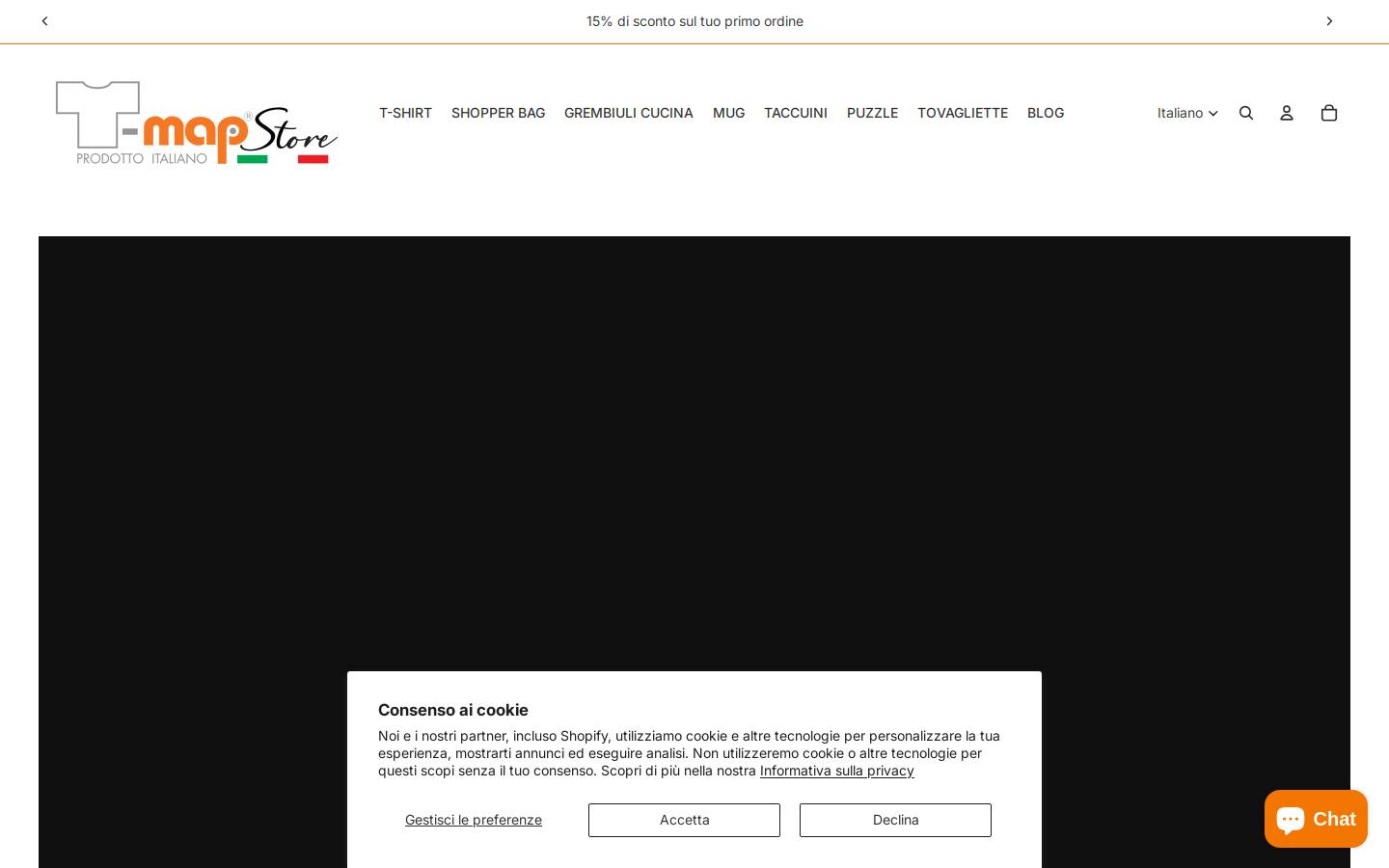 t-mapstore.it homepage screenshot
