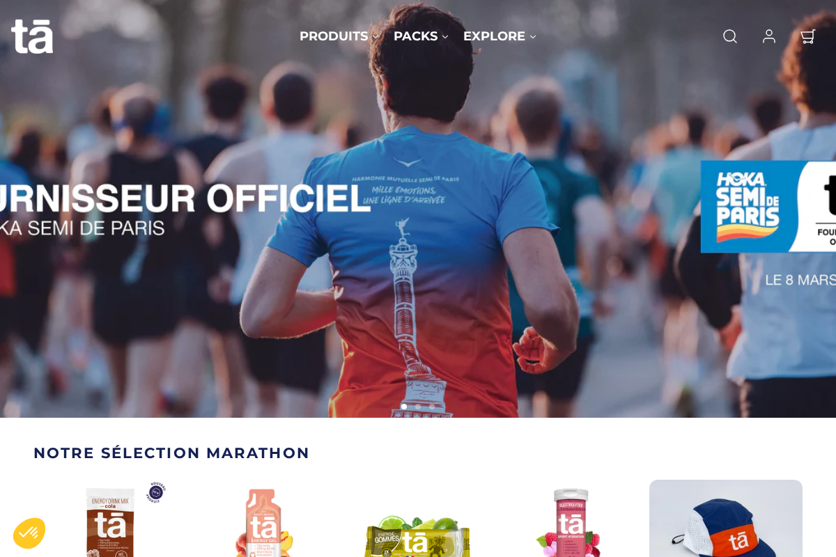 Ta Energy homepage screenshot