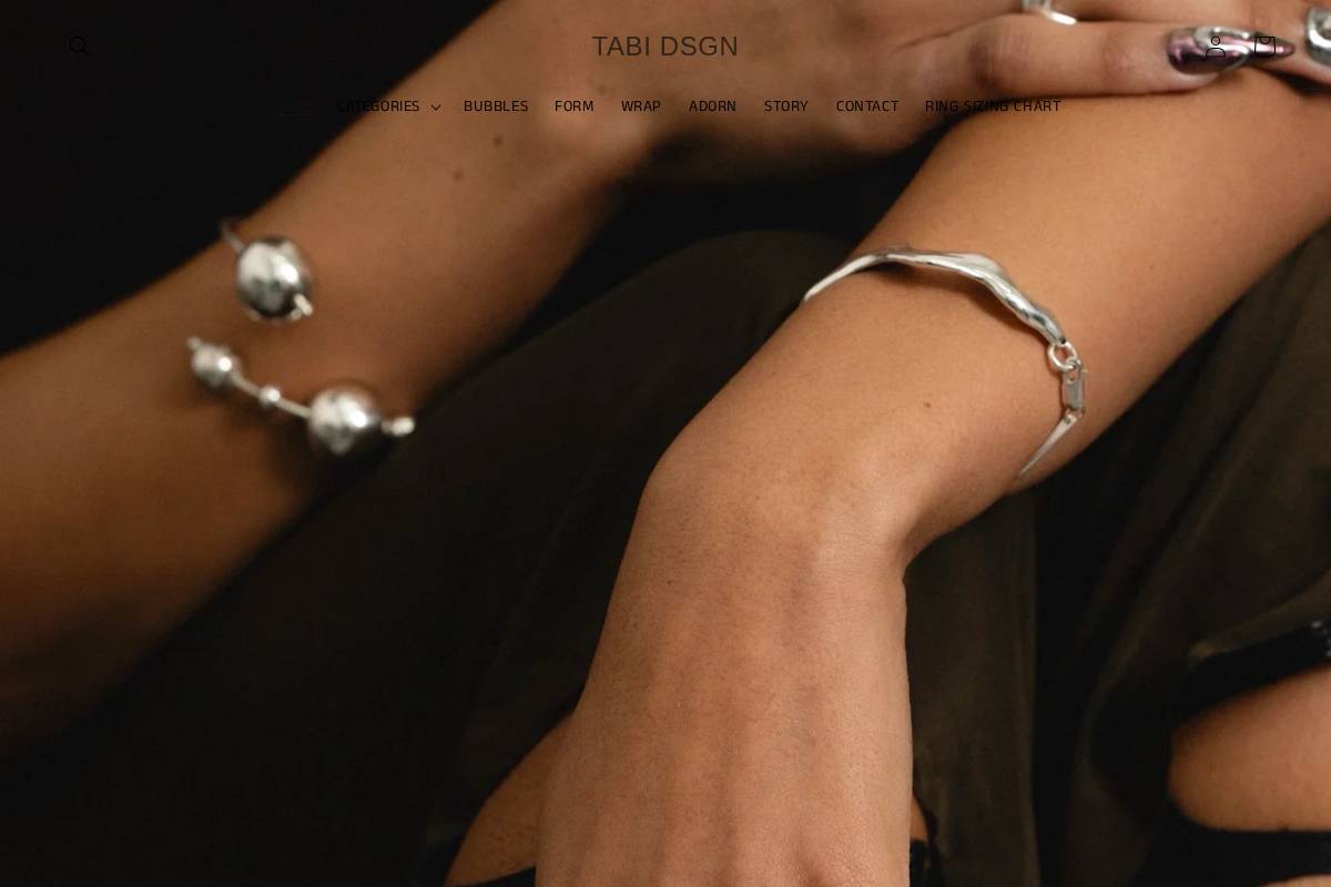 tabidsgn.com homepage screenshot