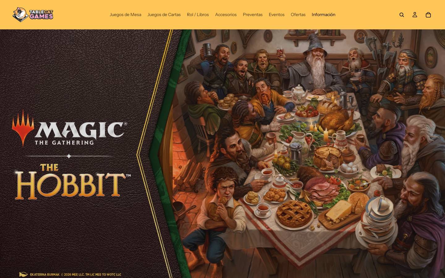 tablecatgames.cl homepage screenshot