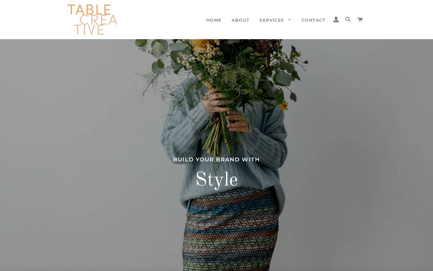 tablecreative.ca homepage screenshot