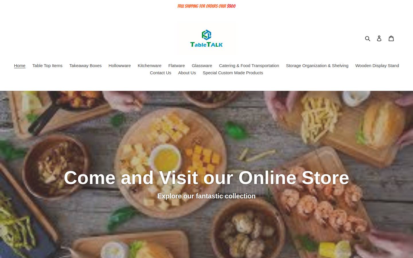 tabletalkhk.com homepage screenshot