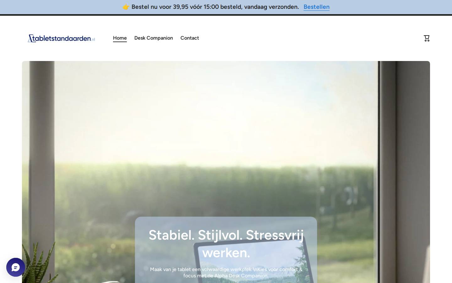 tabletstandaarden.nl homepage screenshot