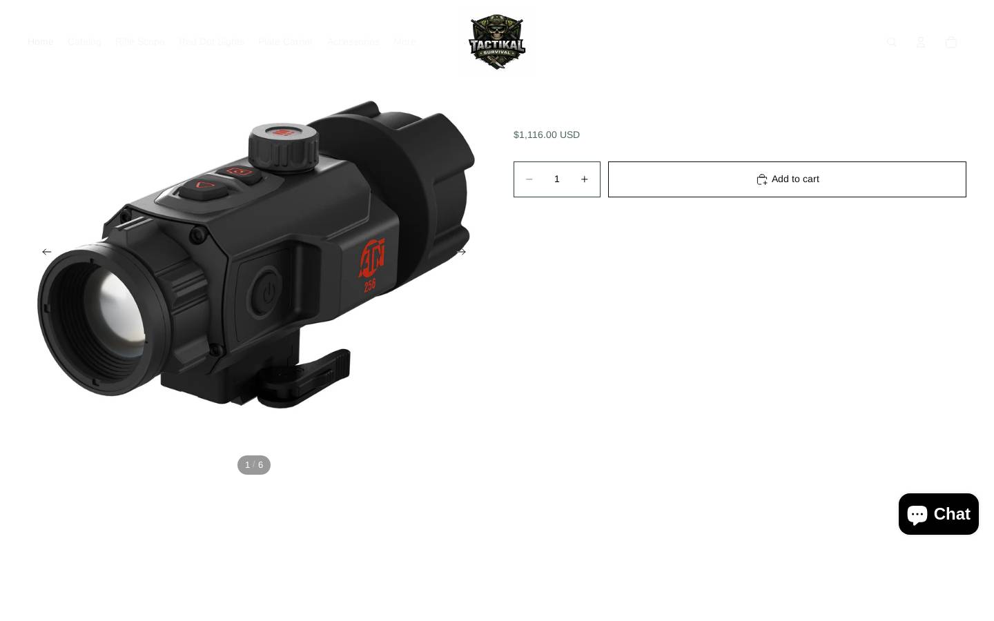 tactikalsurvival.com homepage screenshot
